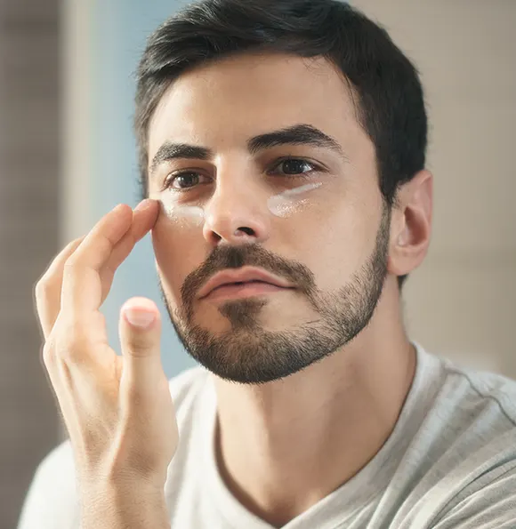 Targeted skincare for men-s skin